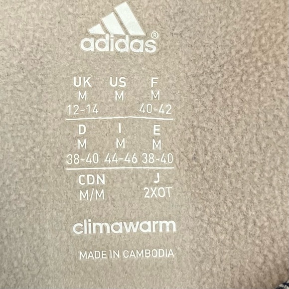 Adidas OKC Thunder Clima Warm Pullover Hoodie Sz M - Picture 3 of 9